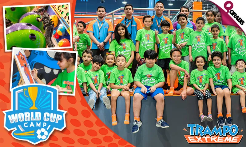 World Cup Camp at Trampo Extreme!